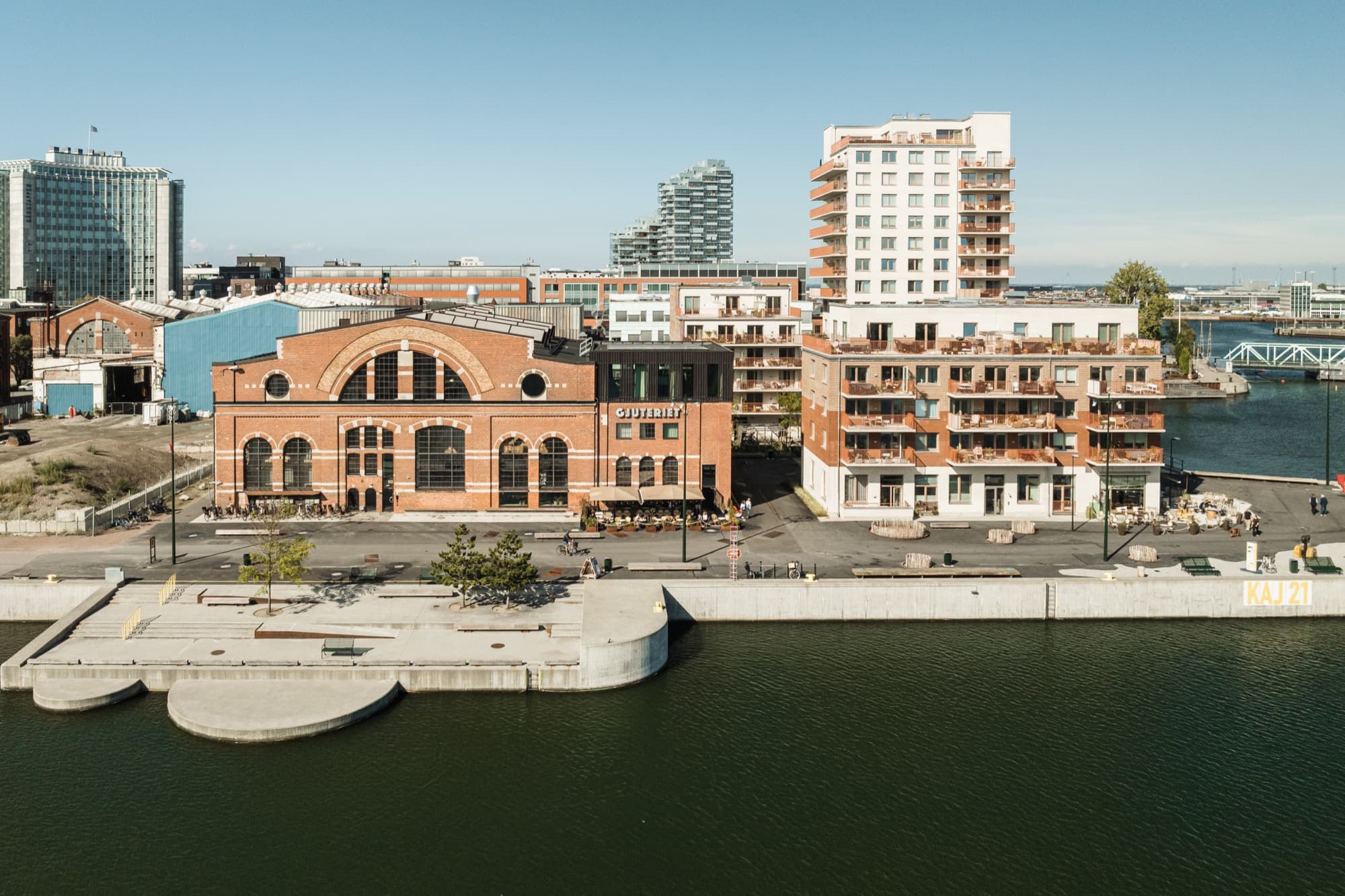 Bassängkajen Malmö - Panorama