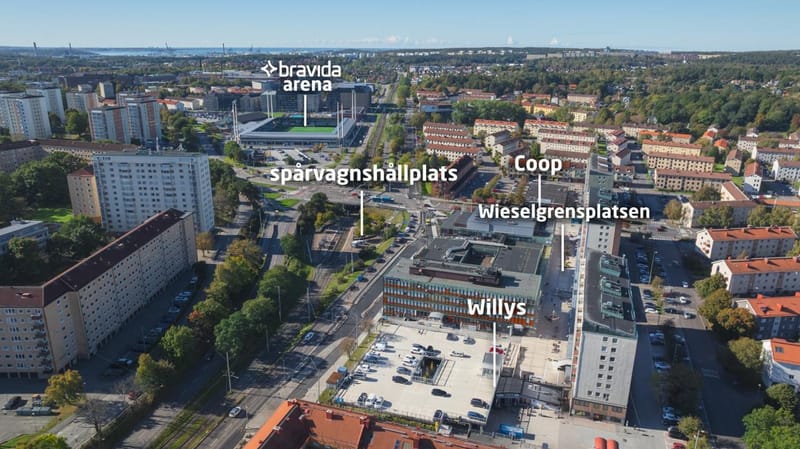 Butik, Industri, Lager, Kontor, Övrigt på Wieselgrensplatsen 1, Göteborg - interiör