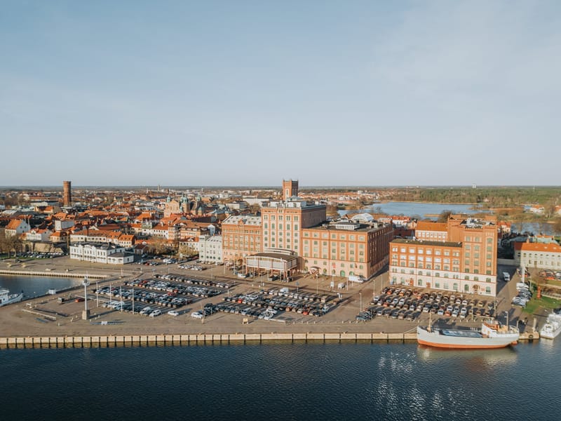 Kontor, Kontorshotell på Skeppsbrogatan 47, Kalmar - detalj