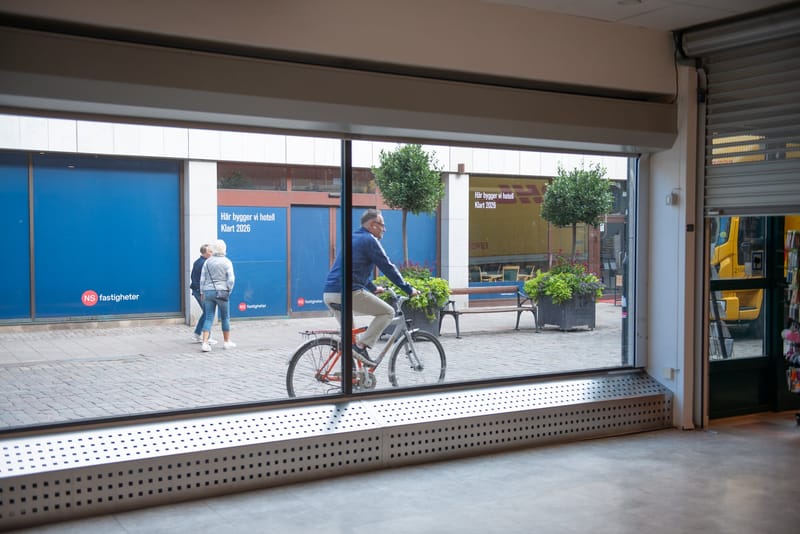 Butik, Kontor på Storgatan 18, Kalmar - detalj