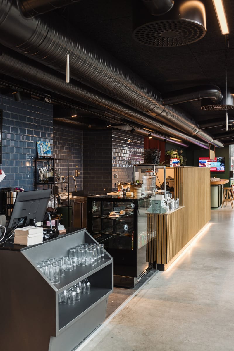 Restaurang på Tåtplatsen 2, Malmö - detalj