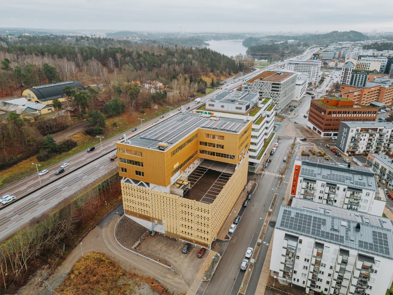Kontor på Drottning Kristinas esplanad 12, Solna - detalj