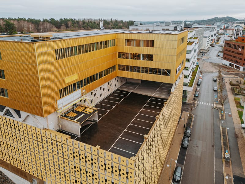 Kontor på Drottning Kristinas esplanad 12, Solna - detalj