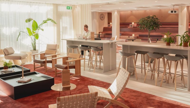 Kontor, Kontorshotell på Klarabergsviadukten 63, Stockholm - interiör