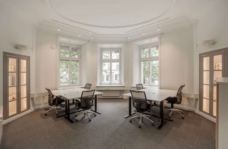 Kontor, Kontorshotell på Kungsgatan 60, Stockholm - interiör
