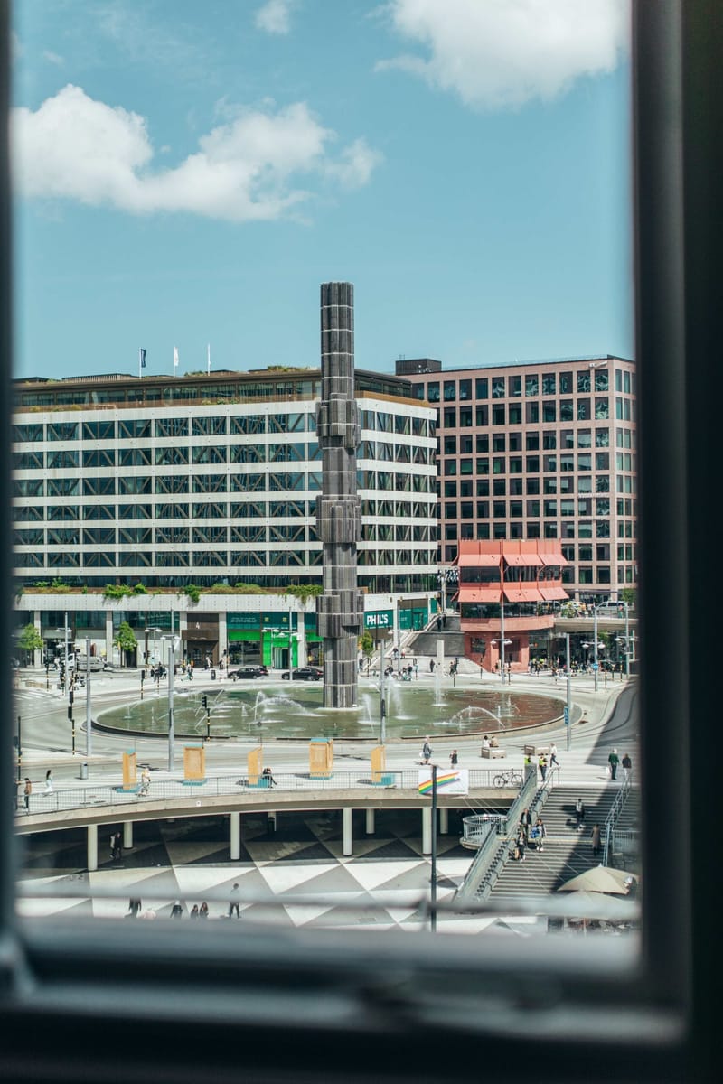 Kontor, Kontorshotell på Drottninggatan 33, Stockholm - detalj
