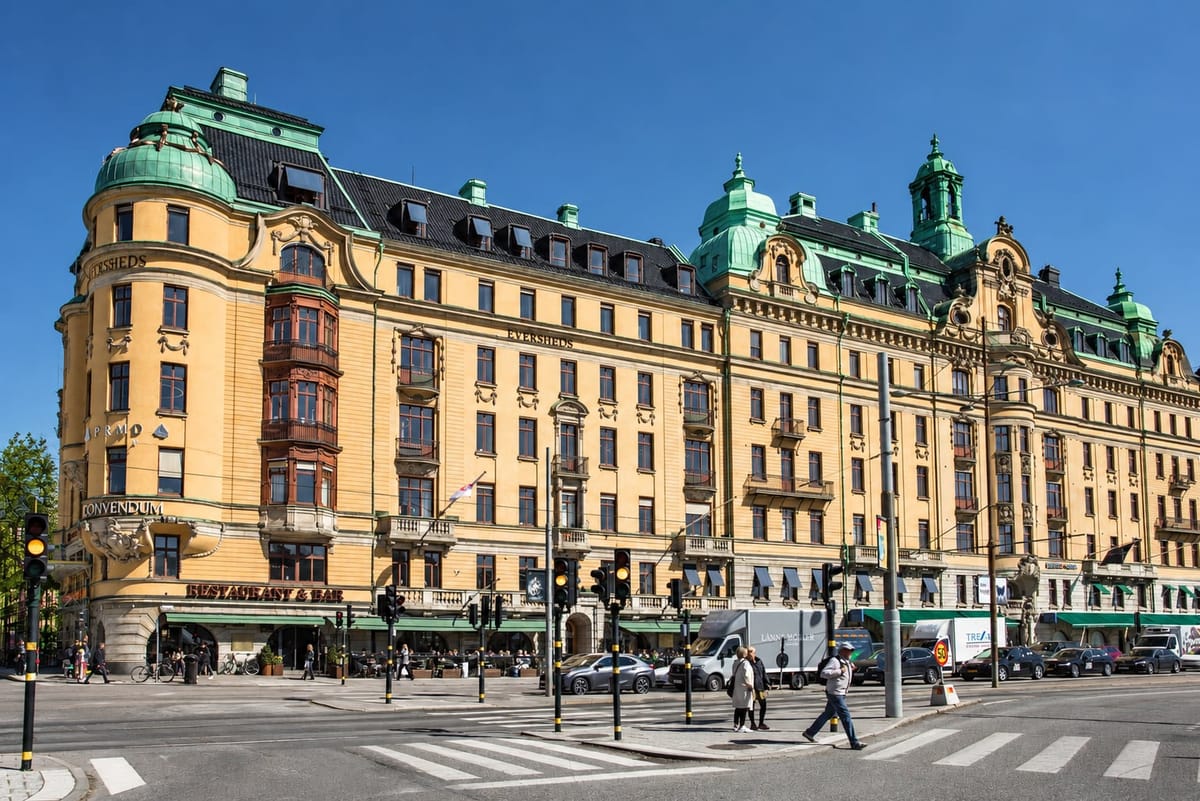 Kontor, Kontorshotell på Strandvägen 1, Stockholm