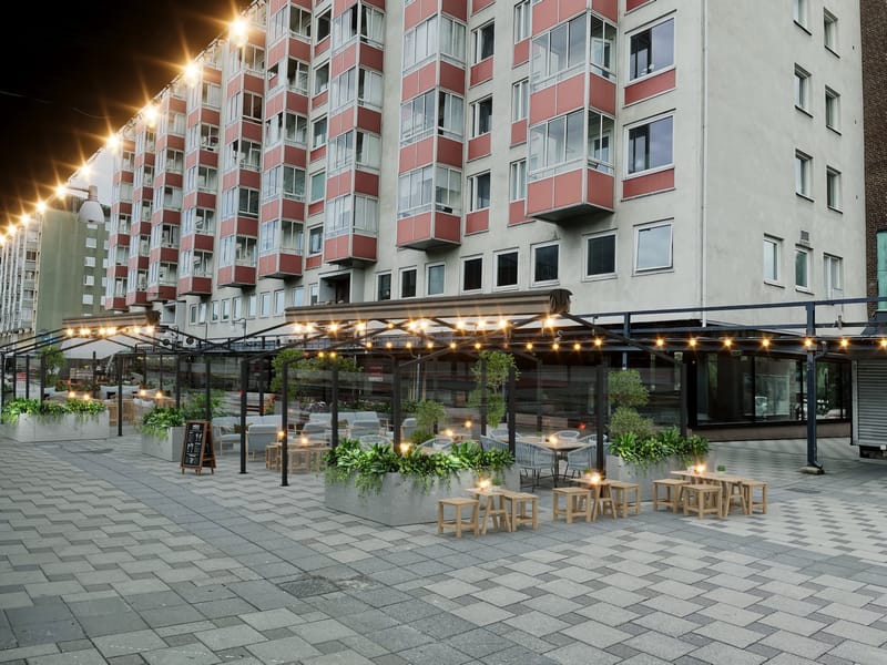 Restaurang på Wieselgrensplatsen 13, Göteborg - interiör