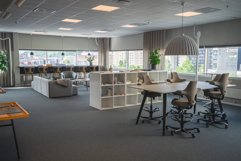 Kontor på Grafiska vägen 2, Göteborg - interiör