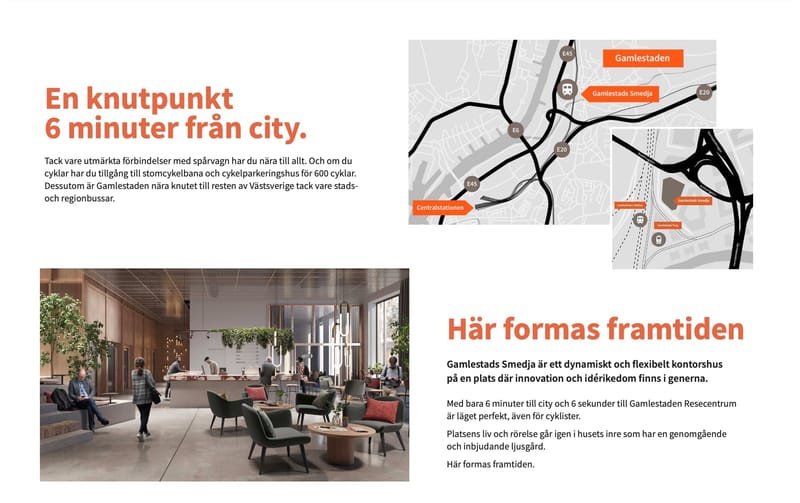 Kontor, Vård på Johan Gertssons gata 4, Göteborg - interiör