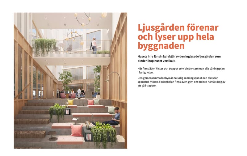 Kontor, Vård på Johan Gertssons gata 4, Göteborg - detalj