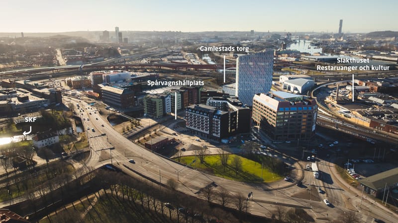 Kontor på Johan Gertssons gata 4, Göteborg - interiör