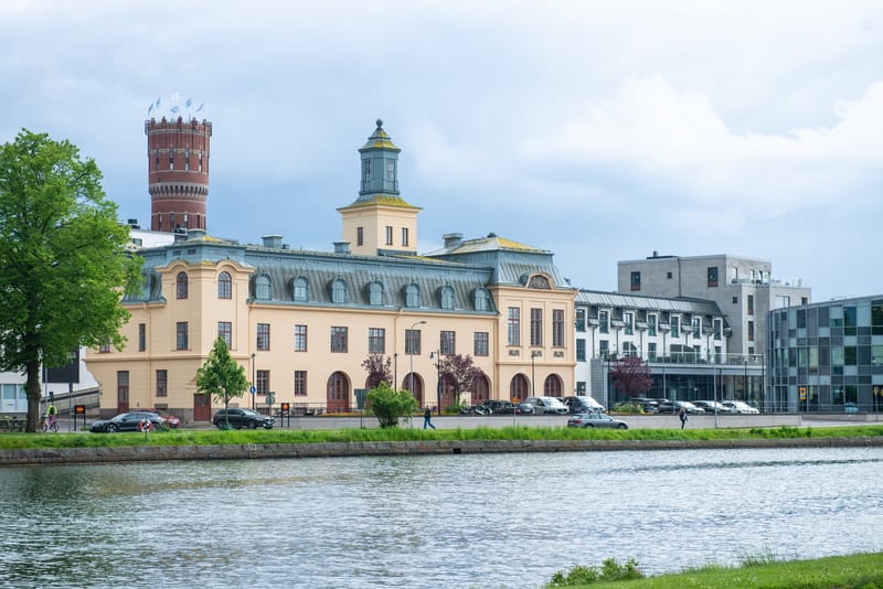 Kontor på Kaggensgatan 39, Kalmar - detalj