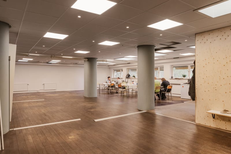 Industri, Kontor på Artillerigatan 24, Stockholm - detalj