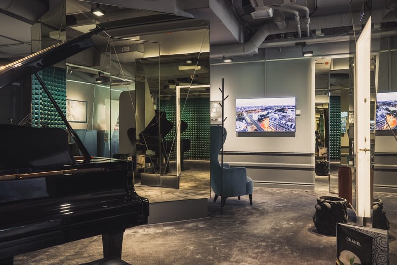 Kontor, Kontorshotell på Strandvägen 1, Stockholm - interiör